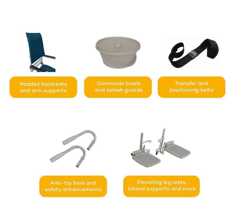 Shower Commode Accessories